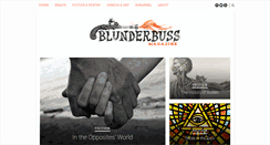 Desktop Screenshot of blunderbussmag.com